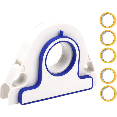 dispenser per nastro adesivo, macchina per mascheratura, dispenser portatile per nastro adesivo per verniciatura, applicatore multiuso per nastro adesivo, giallo