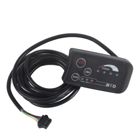 Display a LED per bicicletta elettrica 810 con pannello di controllo via cavo a 5 fili