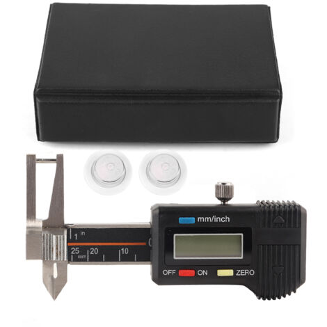 Zoternen Calibro per misurazione spessore righello micro elettronico con display digitale triplo uso 0  25 mm