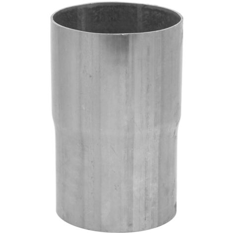 Zoternen Tubo di collegamento del riduttore di scarico Tubi di collegamento marmitta in acciaio inossidabile da 63mm‑60mm Universali per la maggior parte delle auto