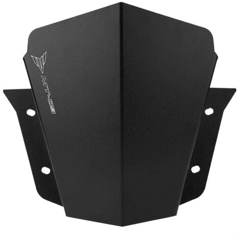 Parabrezza per moto Aramox, parabrezza per modifiche alla moto MT-09 2014-2016, nero (1/5)