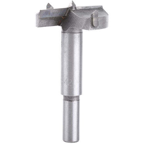 Punta da trapano Forstner in metallo duro Marhynchus, con fondo piatto, per foratura del legno, taglio preciso con bordi radiali (42 mm)