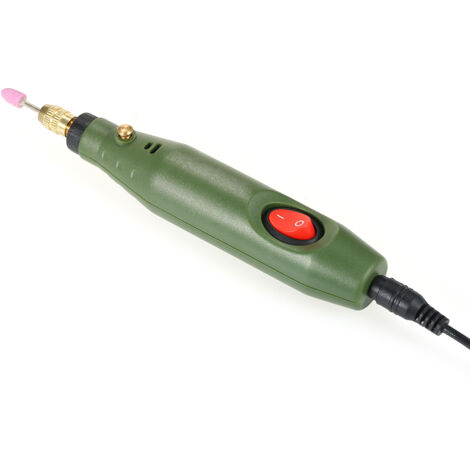 DC12V Mini smerigliatrice elettrica multifunzionale Set Kit di utensili rotanti per rettifica trapano per fresatura, lucidatura, incisione