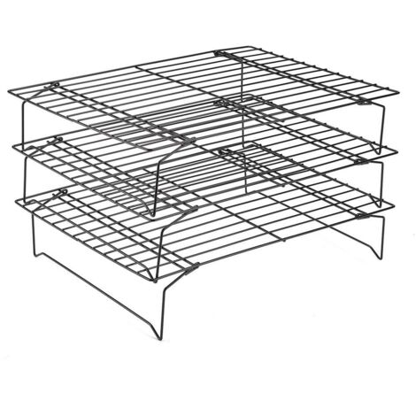 Raffuggente di raffreddamento antiaderente, metallo in acciaio inossidabile, con piccoli fori da cucina anti-robusta per cucina anche per esterni al barbecue/torta/pane