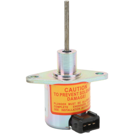 Solenoide di arresto motore E6820 60011 Spegnimento elettrico per trattore Kioti CK25 CK2510F CK2510HF 12V
