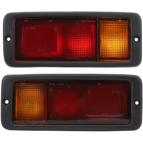 Set 1 paio di fendinebbia per paraurti posteriore MR124964 Lampada di coda di ricambio per Pajero Montero Shogun dal 1991 al 1999
