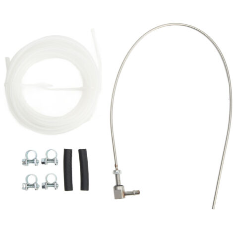 Kit tubo flessibile per riscaldatore serbatoio carburante, emettitore serbatoio carburante, staffa tubo flessibile, morsetto di aspirazione, tubo flessibile di ricambio per Eberspacher D2 D4 Airtronic