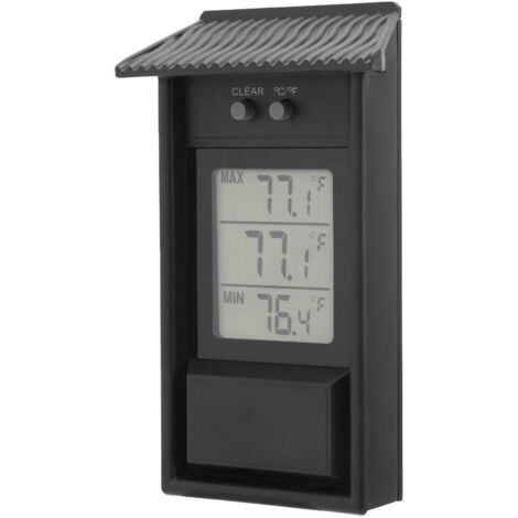 Termometro digitale esterno mandato di temperatura impermeabile per serra da giardino