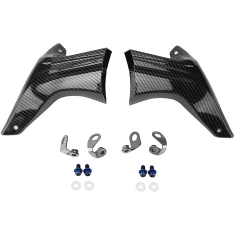 Sostituzione del coperchio del tubo di raffreddamento della pinza freno del motociclo per S1000RR S1000XR R1250GS 1200R R1200RSStile in fibra di carbonio