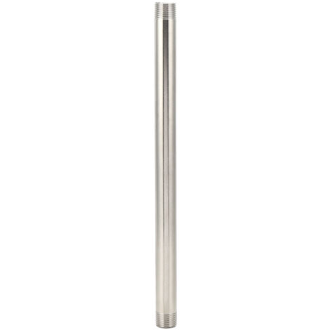 Raccordi per connettori per tubi filettati in acciaio inossidabile per accessori idraulici Gas 30 cm G1/2 asta di prolunga filettata maschio 30 cm