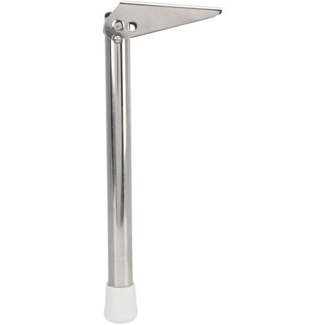 Gambe di supporto del sedile Gamba oscillante per barca in acciaio inossidabile da 13 pollici regolabile a 90 gradi per yacht RV sinistro 8423SL13