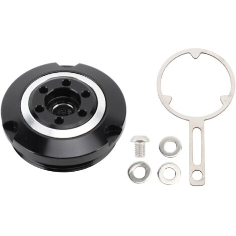 Tappo olio motore moto Tappo coperchio serbatoio carburante in lega di alluminio per HP2 Enduro R1200GS R 1200 GS LC R1200R Nero Argento