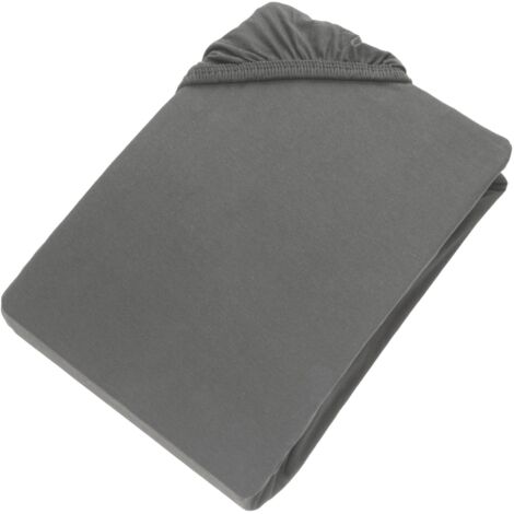 ESPRIT drap-housse PREMIUM - 1 pièce 150x200 cm, anthracite
