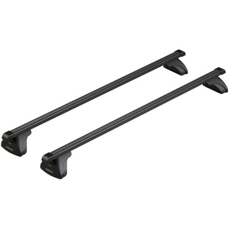 Max-Load, set barre portatutto Quadra premontate con kit piedi Evos LP - S - 108 cm