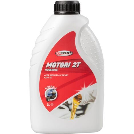 START Lubrificante Minerale per Moto a 2 Tempi 1L Olio 2T Scooter Protezione (1/4)