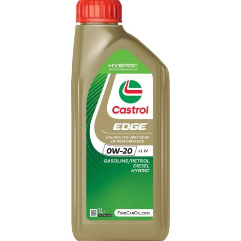 CASTROL Olio lubrificante per motore auto Edge 0W-20 LL IV 1 litro Originale (1/3)