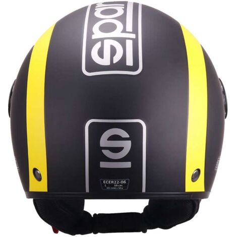 Casco Demi-Jet per moto Sparco con calotta in ABS Taglia XS
