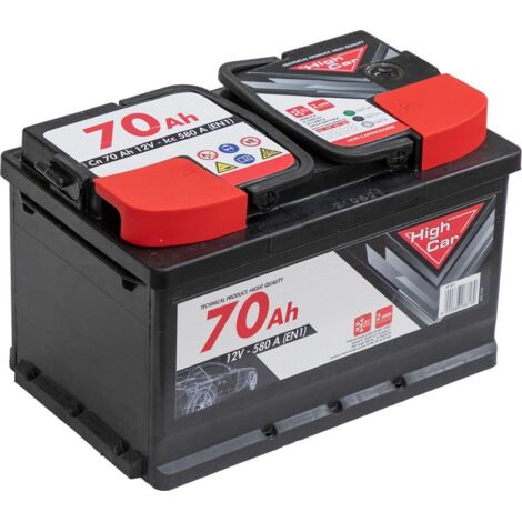 Batteria Auto da 70AH 540A 12V polo positivo destro cassetta L3B