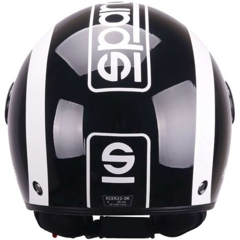 Casco Demi-Jet per moto Sparco con calotta in ABS Taglia L