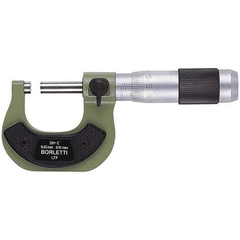 Micrometro centesimale per esterni BORLETTI MELN/3W lettura 50 ÷ 75 mm
