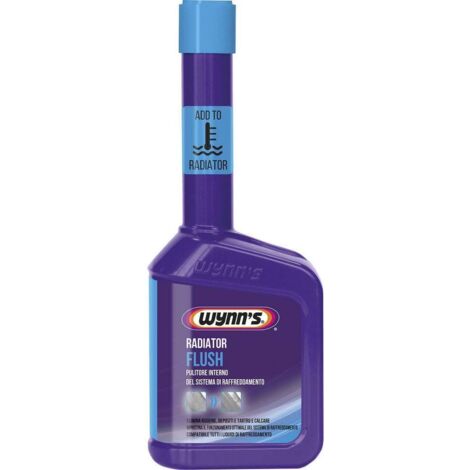 Pulitore interno radiatore auto motore benzina, diesel e gas