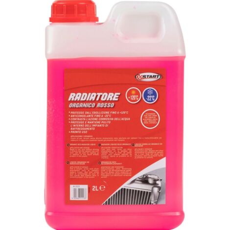 START - Liquido Radiatore Rosso G12+ 2L OAT Pronto Uso Auto (1/4)