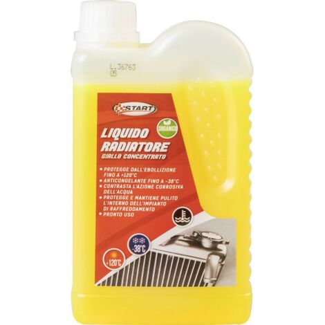 START Liquido Radiatore Giallo Anticongelante -38 C 500 ml Protezione Originale (1/4)