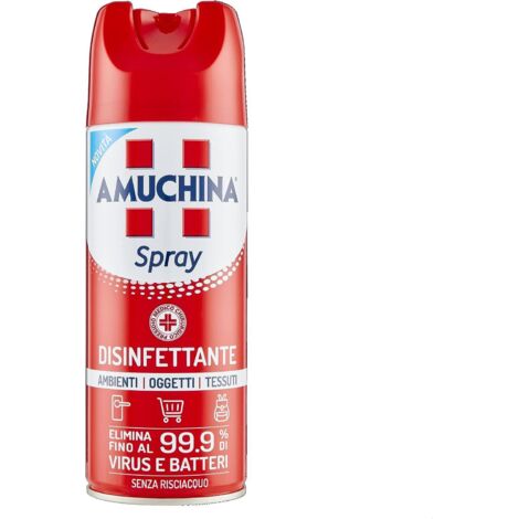 AMUCHINA SPRAY DISINFETTANTE VIRUCIDA PER AMBIENTI 400 ML