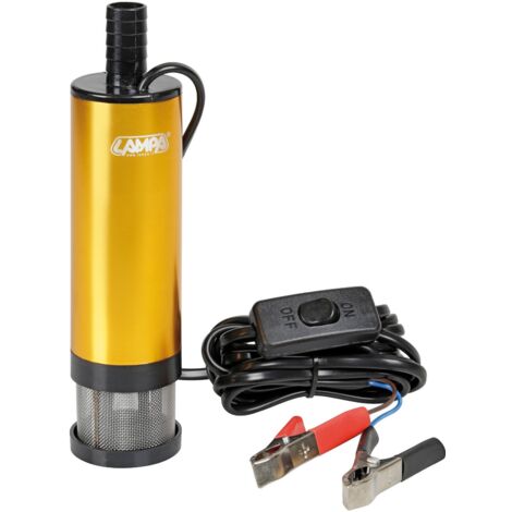 Lampa 72158 Pompa Elettrica 12V Aspira Liquidi, 30L/Min, Multicolore