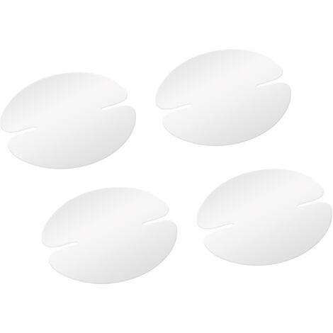 Pellicole antigraffio per incavi maniglie, set 4 pz - 9,5x8 cm (1/5)