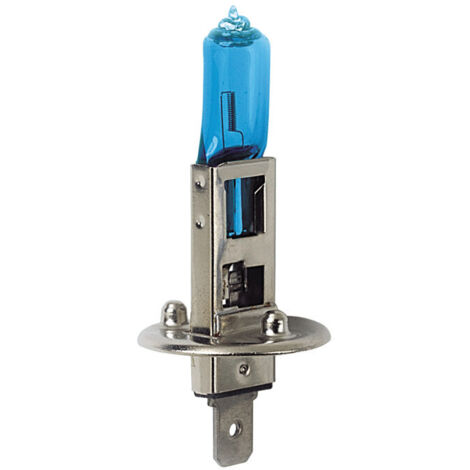 12V Lampada alogena Blu-Xe - H1 - 100W - P14,5s - 2 pz - Scatola (1/4)