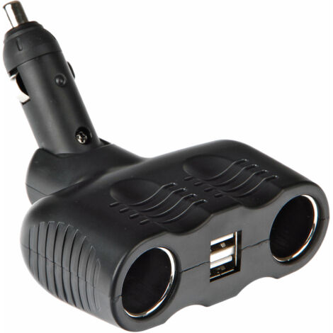 Duo-4, presa corrente doppia con USB - 12/24V (1/5)