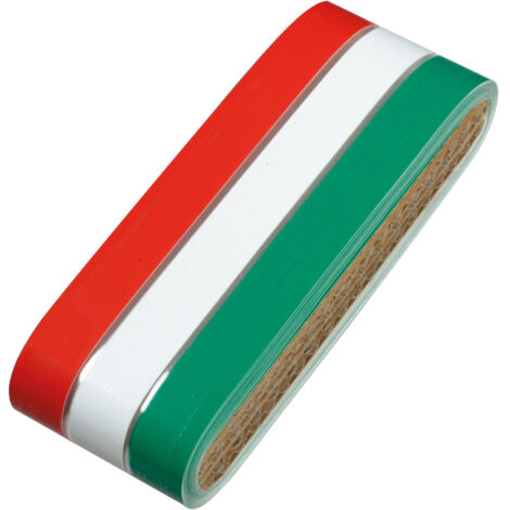 Sticky Flag, striscia tricolore Italia in rotolo - 5x500 cm (1/5)