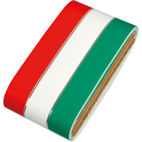 Sticky Flag, striscia tricolore Italia in rotolo - 8x500 cm (1/5)