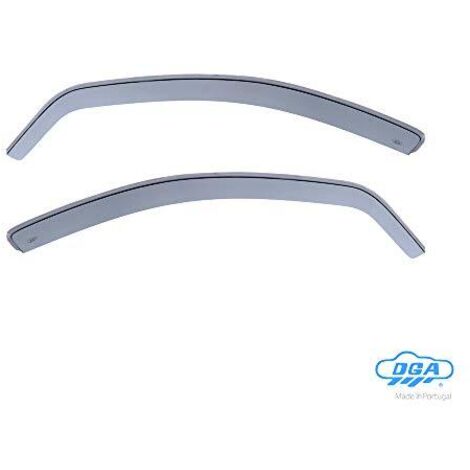 Set deflettori aria anteriori ad incastro, tipo lungo - compatibile per Dacia Duster (05/1001/18) (1/3)
