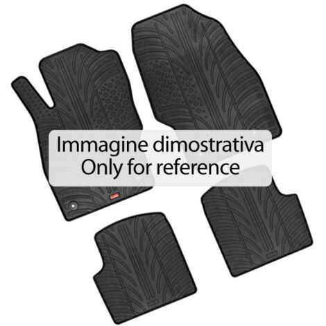 Set tappeti su misura in gomma - compatibile per Fiat Tipo 4p (12/15) (1/2)