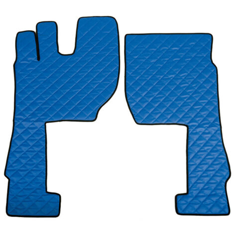 Coppia tappeti in Skeentex - Blu - compatibile per Volvo FH Serie 4 (09/1205/21)  - Volvo FH Serie 5 (06/21)  - Volvo FH Aero (01/24) automatico (1/2)
