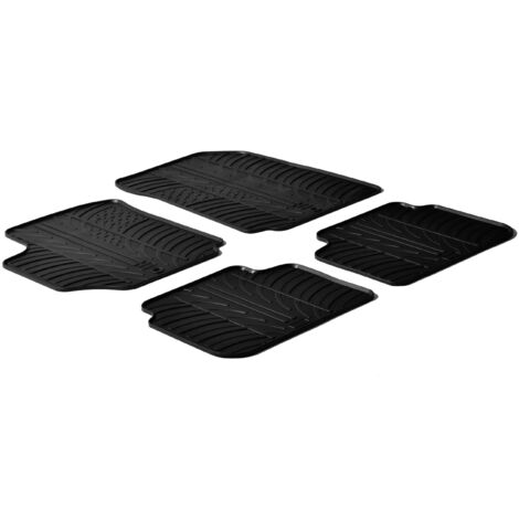 Set tappeti su misura in gomma - compatibile per Fiat Croma (05/0504/11)