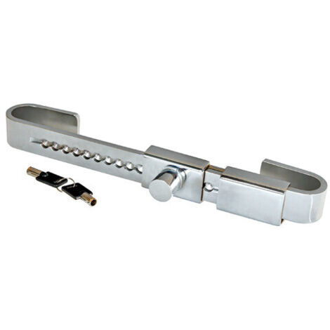 Zanna 3, lucchetto blocca-porte posteriore in acciaio inox (1/5)