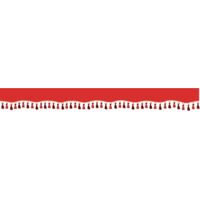 Oscura, fascia parasole per camion - Rosso