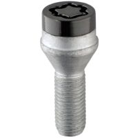 McGard 27204 SUB Antifurto per Ruote Black M12 x 1.5 conico 24.0 mm Lunghezza SW17