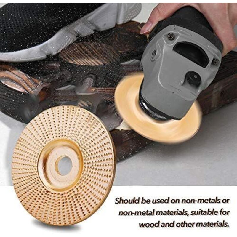 ROUE DE MEULAGE à angle arc à ouverture polyvalente 16 mm pour mise en