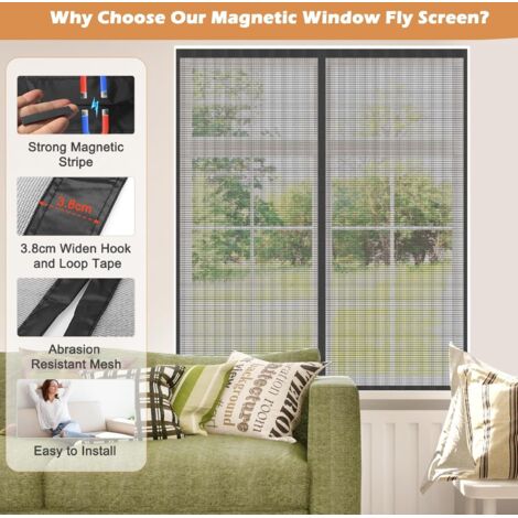 Moustiquaire Magnetique Fenetre