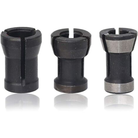 3 Pièces Tête de Mandrin de Collet Adaptateur Pince de serrage Haute Gravure Accessoires pour perceuses Machine De Gravure (1/5)