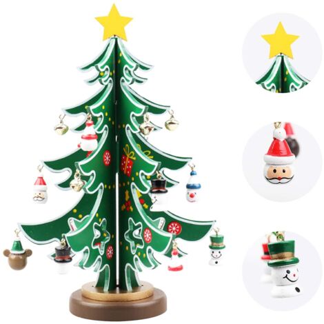 Lot De 50 Décorations De Sapin En Papier Kraft - Motifs Noël (Bonhommes, Arbres, Cloches), Ficelle 25 Cm