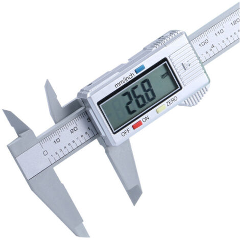 Pied à Coulisse Digital 150mm / 6inch Fibre LCD électronique numérique Vernier Caliper Gauge micrométrique Dropshipping