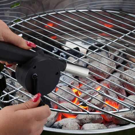 Ventilateur De Barbecue Cuisson en Plein Air Gril À Manivelle