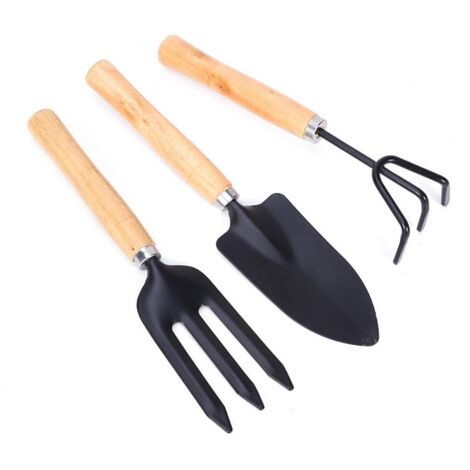 3 pcs Outils de Jardin,Ensemble Outils Jardinage,Outils de Bonsaï,Mini Jardinage Outils pour Pot de Jardin, Plantes et semis