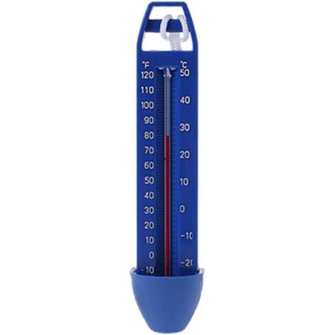 Thermomètres, température de l'eau, thermomètre Thermomètre à piscine avec brise de cordes Résistant à l'intérieur extérieur petit