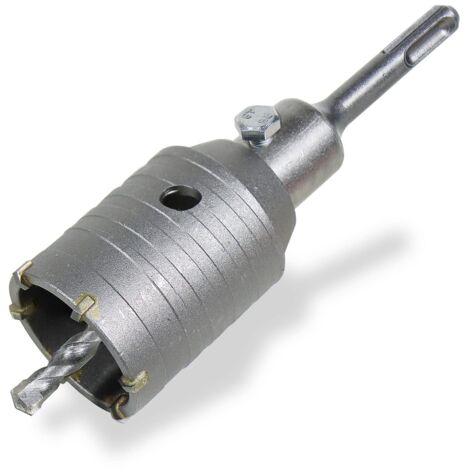 Beijiyi – Scie cloche trépan 50mm – Couronne de forage 8x110mm – Adaptateur SDS plus – Pour béton et maçonnerie – Coupe nette et précise